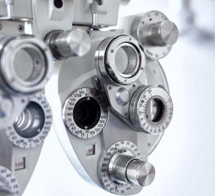 Untersuchungsgerät in Nahaufnahme